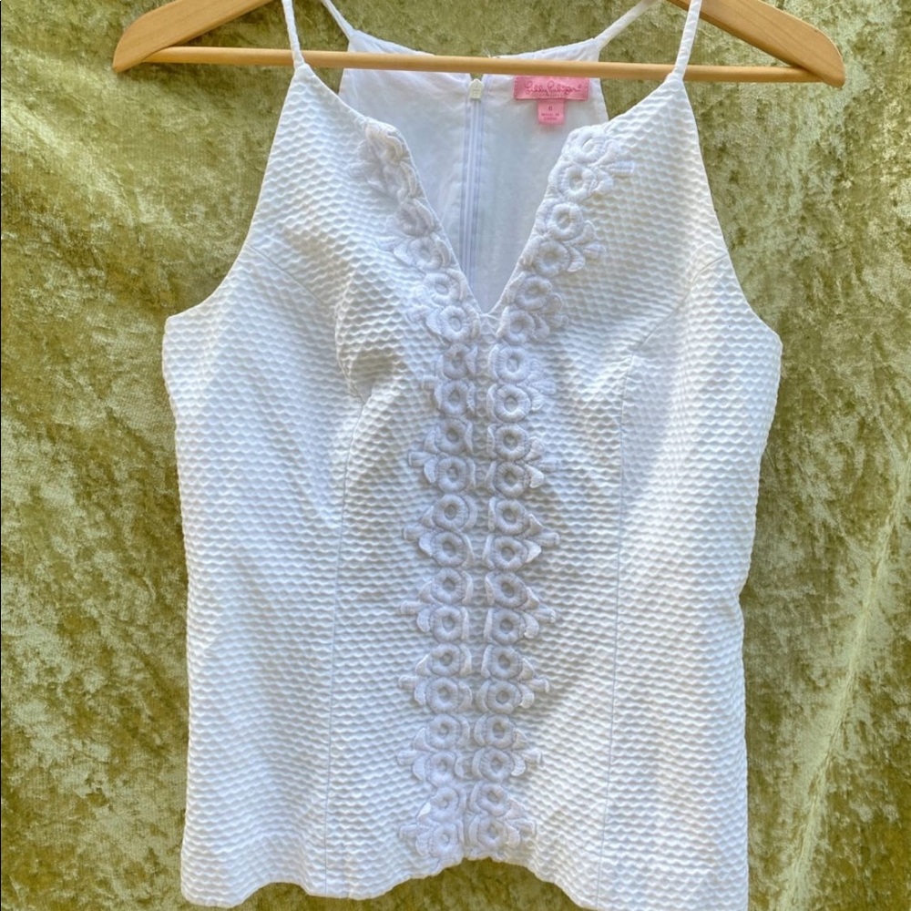 Lilly Pulitzer white top